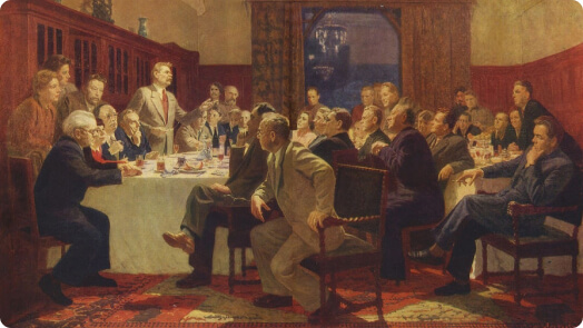 Валентин Катаев, Всеволод Иванов, Леонид Леонов. 1920-е гг.